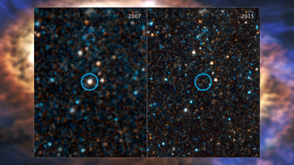 Preview Image for Star Gives Birth to Possible Black Hole in Hubble and Spitzer Images