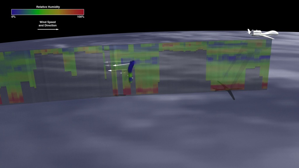 NASA's Global Hawk in 2014 traveled to the middle of the Atlantic and flew over Hurricane Edouard. Remote sensing nstruments on the plane measured temperature, relative humidity, wind speed, wind direction as well as other data. Along with measurements from the aircraft, NASA scientists also collected data from dropsondes that parachuted down through the hurricane.Complete transcript available.Music: Who Done It? by Robert Leslie Bennett [ASCAP]Watch this video on the NASA Goddard YouTube channel.