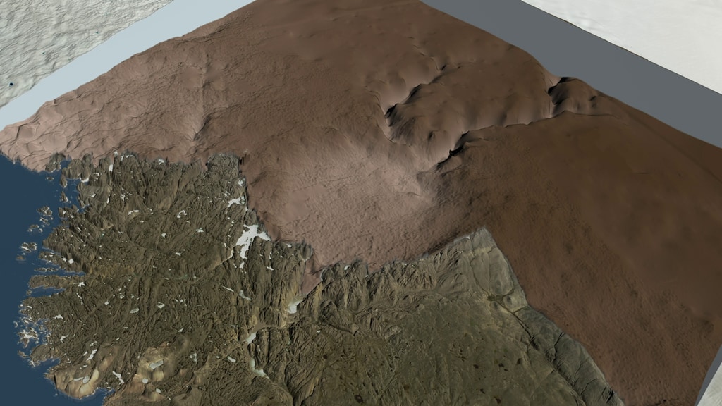 Preview Image for Massive Crater Discovered under Greenland Ice