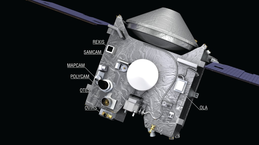 2. Lauretta - OSIRIS-REx InstrumentsCredit: NASA/Goddard/University of Arizona