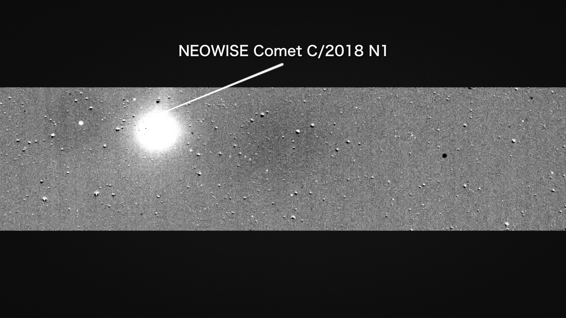 This video is compiled from a series of images taken on July 25 by the Transiting Exoplanet Survey Satellite. The angular extent of the widest field of view is six degrees. Visible in the images are the comet C/2018 N1, asteroids, variable stars, asteroids and reflected light from Mars. TESS is expected to find thousands of planets around other nearby stars. Credit: Massachusetts Institute of Technology/NASA’s Goddard Space Flight CenterWatch this video on the NASA Goddard YouTube channel.Complete transcript available.