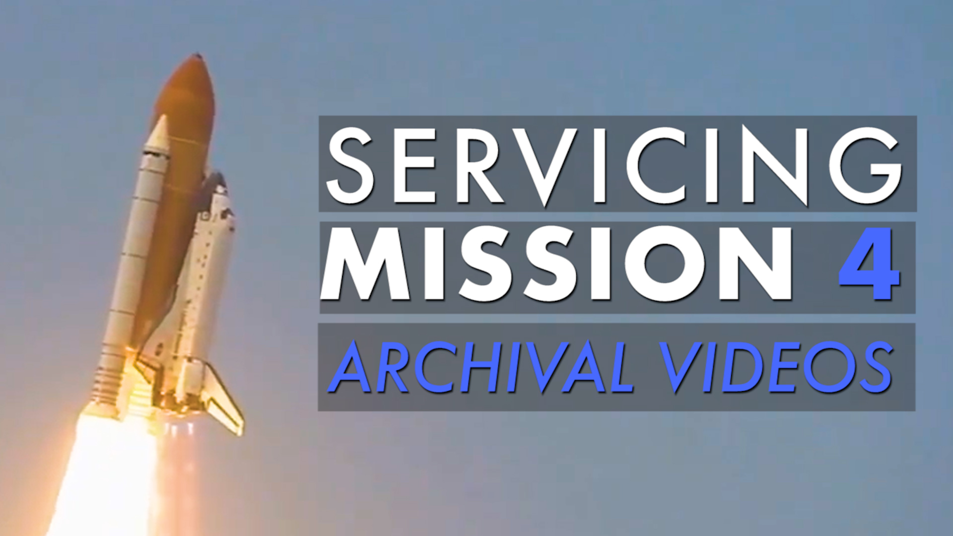 Preview Image for Hubble Servicing Mission 4 Archive Teaser