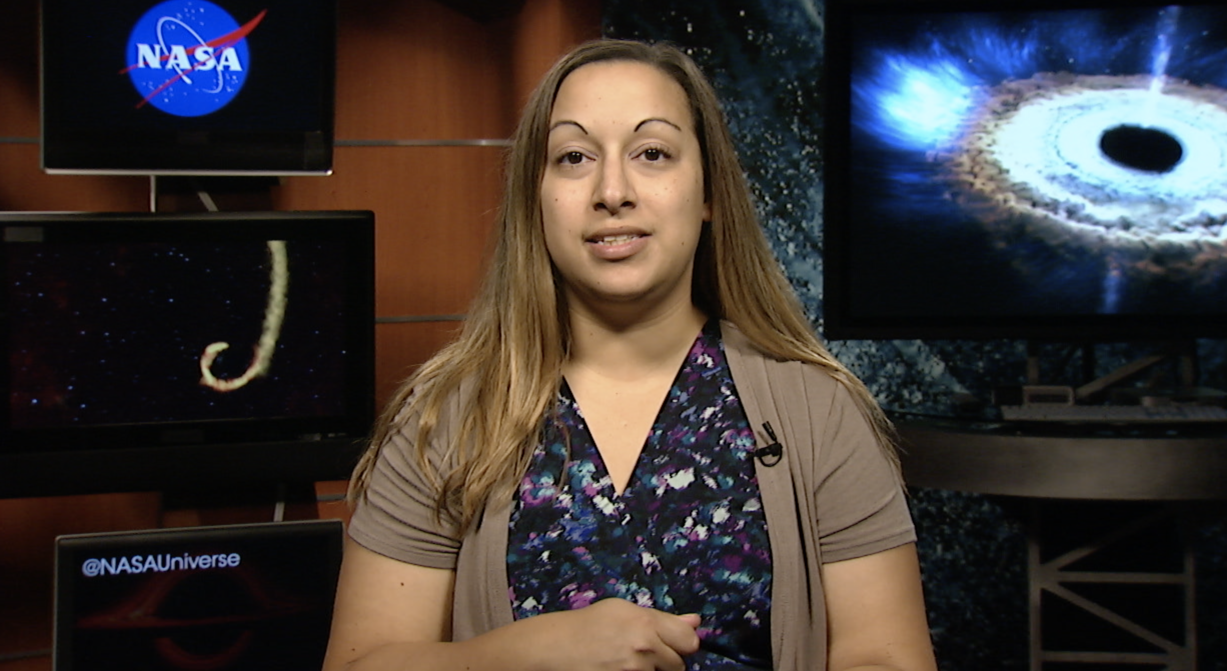 Canned interview with NASA Scientist Knicole Colon. TRT 4:40