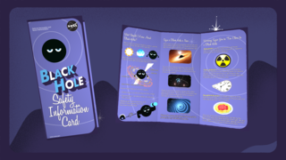 Have you ever thought about visiting a black hole? We sure hope not. However, if you're absolutely convinced that a black hole is your ideal vacation spot, watch this video before you blast off to learn more about them and (more importantly) how to stay safe.

You can also download a handy safety brochure, watch short clips to learn different things about black holes, and even get some short glimpses into the lives of black holes and the explorers that want to visit them.
