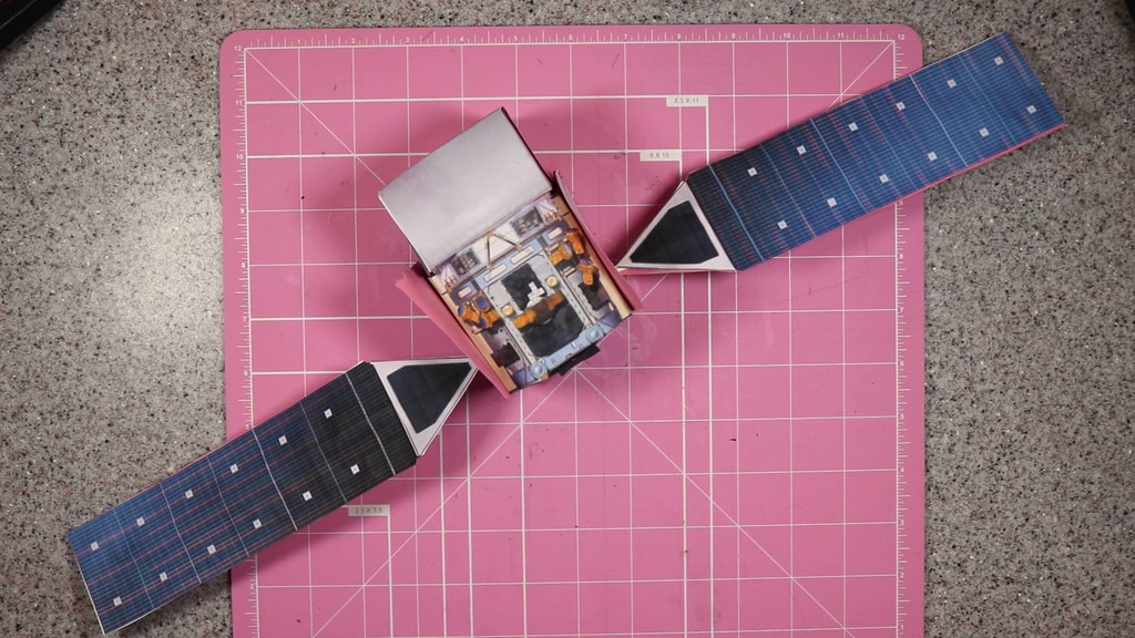 With a printer, scissors, glue and wooden skewers, you can make your own replica of the Fermi spacecraft. Grab the files to make your own here: https://go.nasa/papermodels    Credit: NASA's Goddard Space Flight CenterMusic Credit: "Bahama Beats" from Universal Production MusicWatch this video on the NASA Goddard YouTube channel.Complete transcript available.