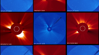 Link to Recent Story entitled: Four of Our Favorite SOHO-discovered Comets