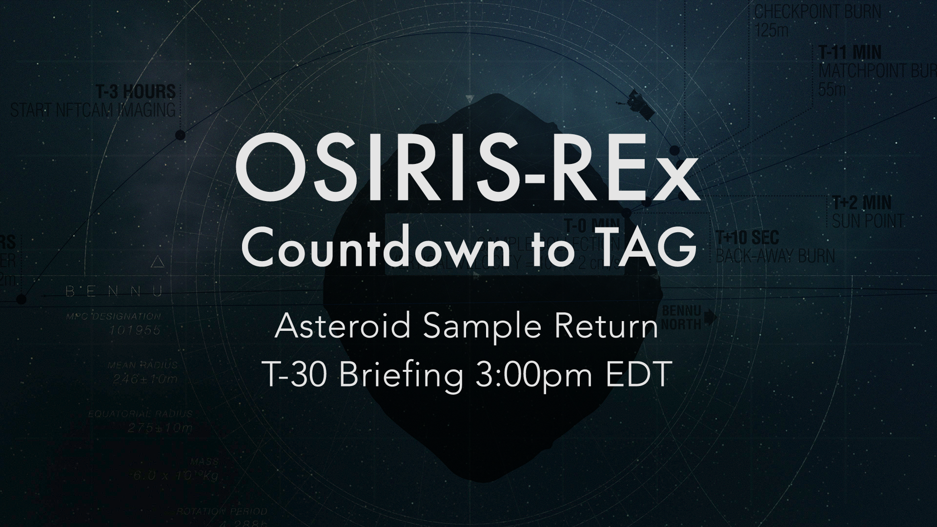 Preview Image for OSIRIS-REx: Countdown to TAG