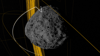 Link to Recent Story entitled: A Web Around Asteroid Bennu