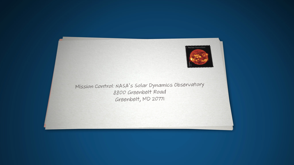 Preview Image for Animation of USPS Stamps Featuring NASA's Solar Dynamic Observatory