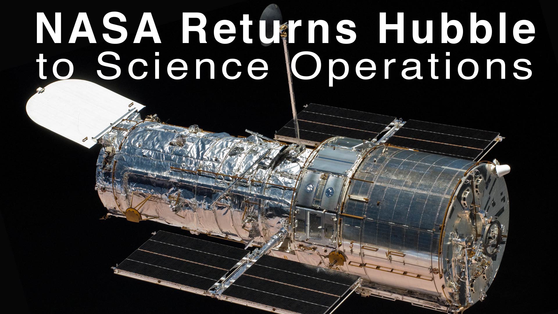 Preview Image for NASA Returns Hubble to Science Operations