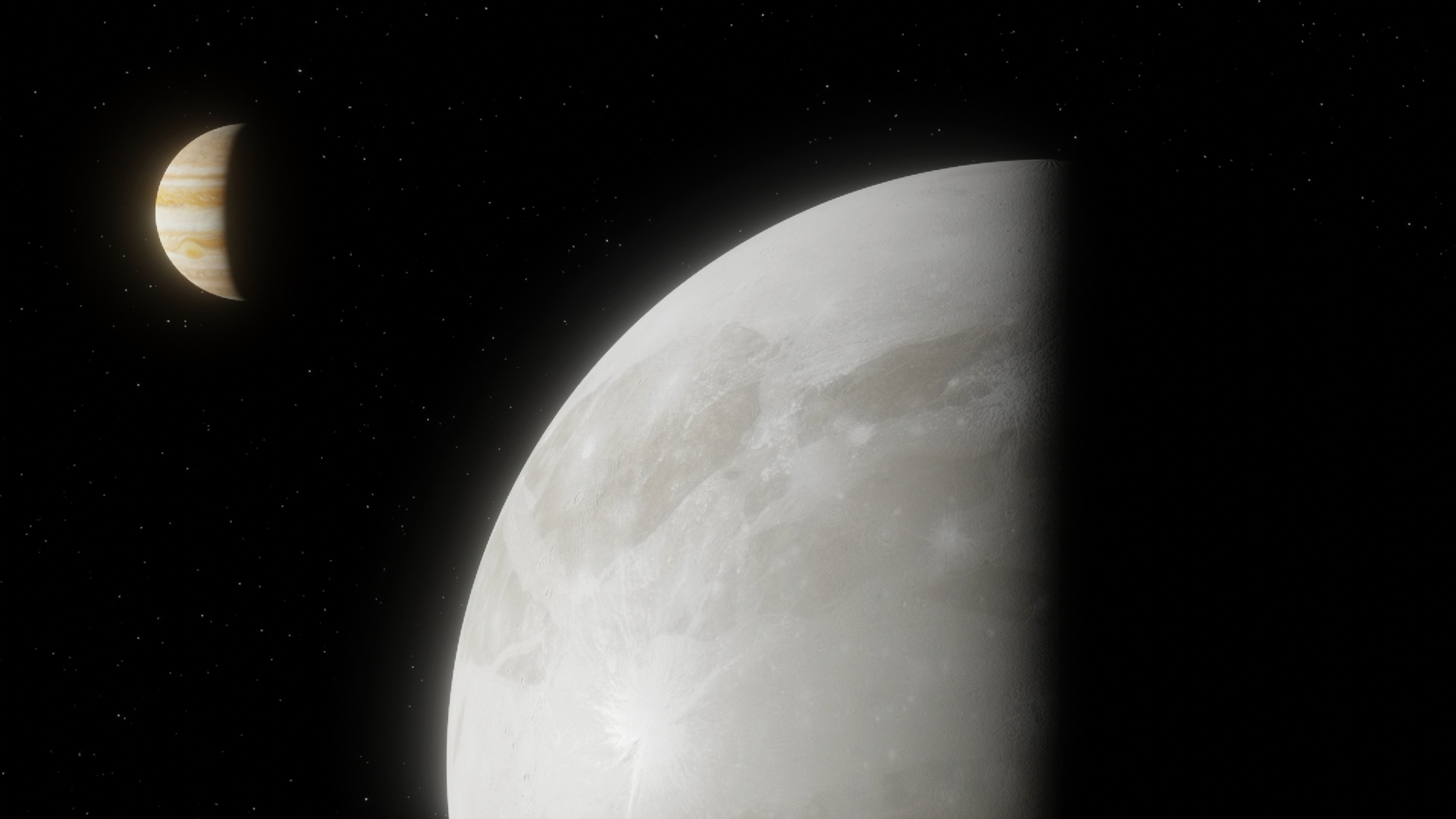 Preview Image for Hubble Finds Evidence of Water Vapor at Jupiter’s Moon Ganymede