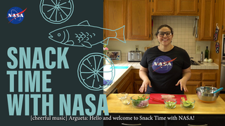Link to Recent Story entitled: Snack Time with NASA