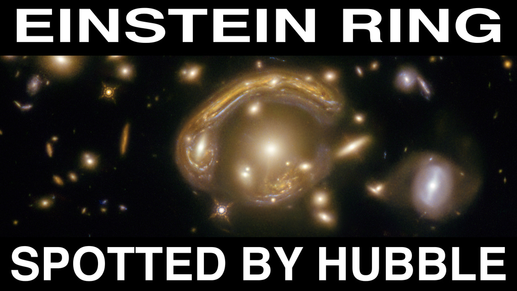 NASA SVS | Einstein Ring Spotted By Hubble