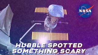 Link to Recent Story entitled: Hubble Spotted Something Scary