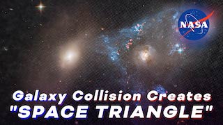 Link to Recent Story entitled: Galaxy Collision Creates 