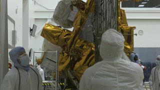 Link to Recent Story entitled: One last pre-launch stretch for JPSS-2 solar array