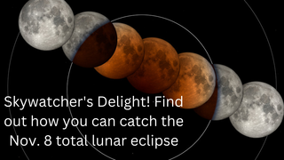 Link to Recent Story entitled: Skywatcher’s Delight: Find out how you can catch the Nov. 8 total lunar eclipse