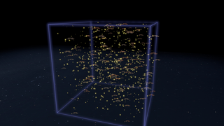 This animation shows a representative selection of objects in the universe and then encloses them in a cube and measures each one. Roman’s wide view will allow it to study enough large-scale structure of the universe in high precision for scientists to begin understanding its true nature, including dark energy and dark matter, and viewing early galaxies as a population rather than a few individuals who may or may not be “average.” 