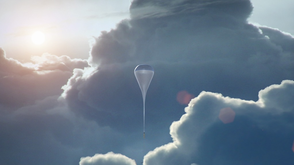 Balloon ascent animation 1
