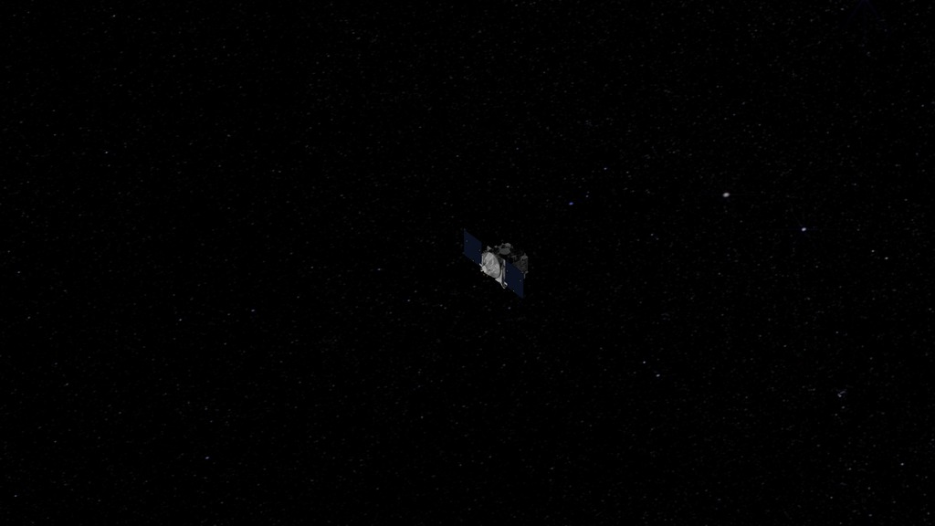 OSIRIS-REx makes its outbound cruise to asteroid Bennu.