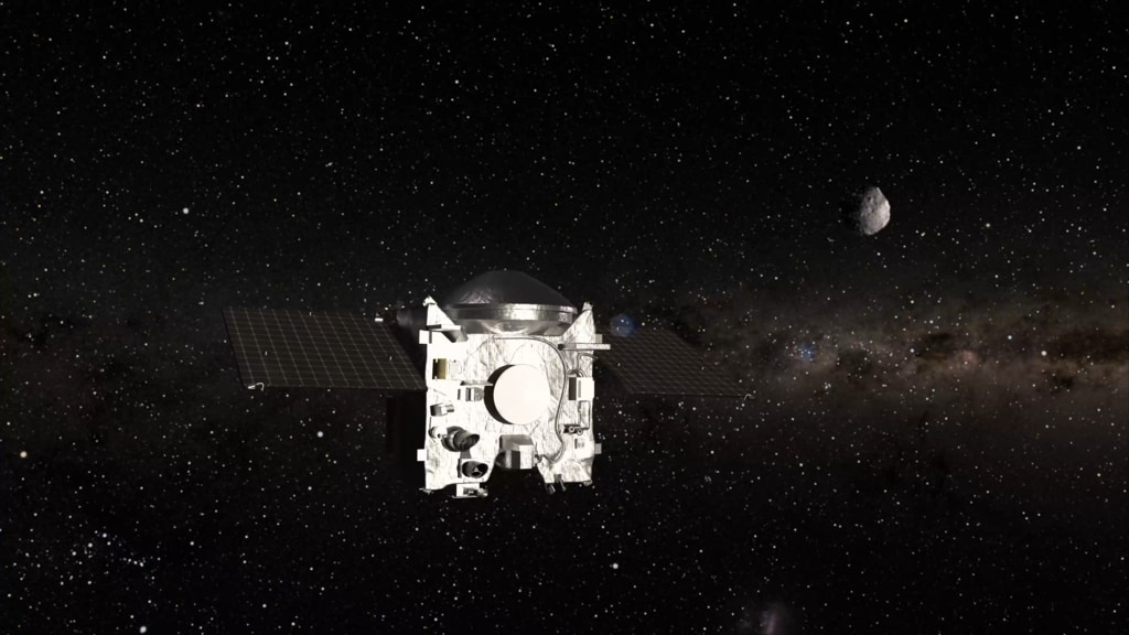 Preview Image for OSIRIS-REx Farewell to Bennu: Animation