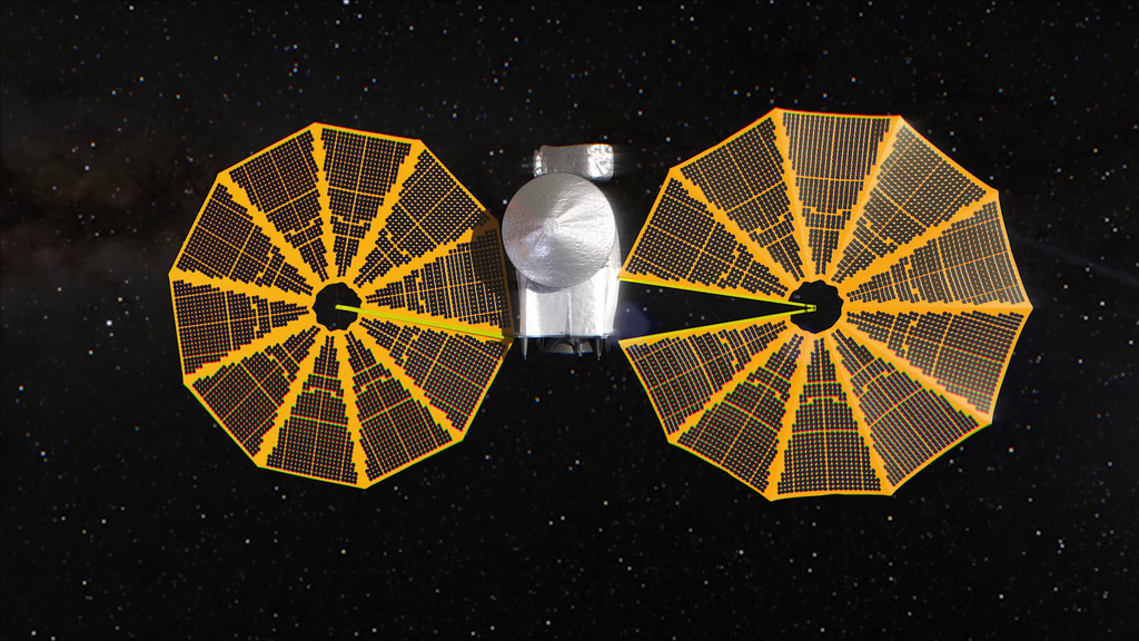 ANIMATION – Shortly after Lucy launched, one of its solar arrays failed to fully deploy, putting the mission at risk.