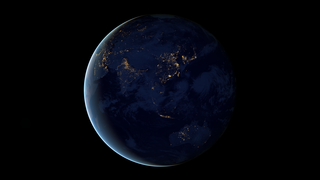 This new space-based view of Earth’s city lights is a composite assembled from data acquired by the Suomi National Polar-orbiting Partnership (Suomi NPP) satellite. The data was acquired over nine days in April 2012 and thirteen days in October 2012. It took the satellite 312 orbits and 2.5 terabytes of data to get a clear shot of every parcel of Earth’s land surface and islands. This new data was then mapped over existing MODIS Blue Marble imagery to provide a realistic view of the planet. The view was made possible by the “day-night band” of Suomi NPP’s Visible Infrared Imaging Radiometer Suite. VIIRS detects light in a range of wavelengths from green to near-infrared and uses “smart” light sensors to observe dim signals such as city lights, auroras, wildfires, and reflected moonlight. This low-light sensor can distinguish night lights tens to hundreds of times better than previous satellites.