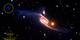 Composite image of the giant barred spiral galaxy NGC 6872.