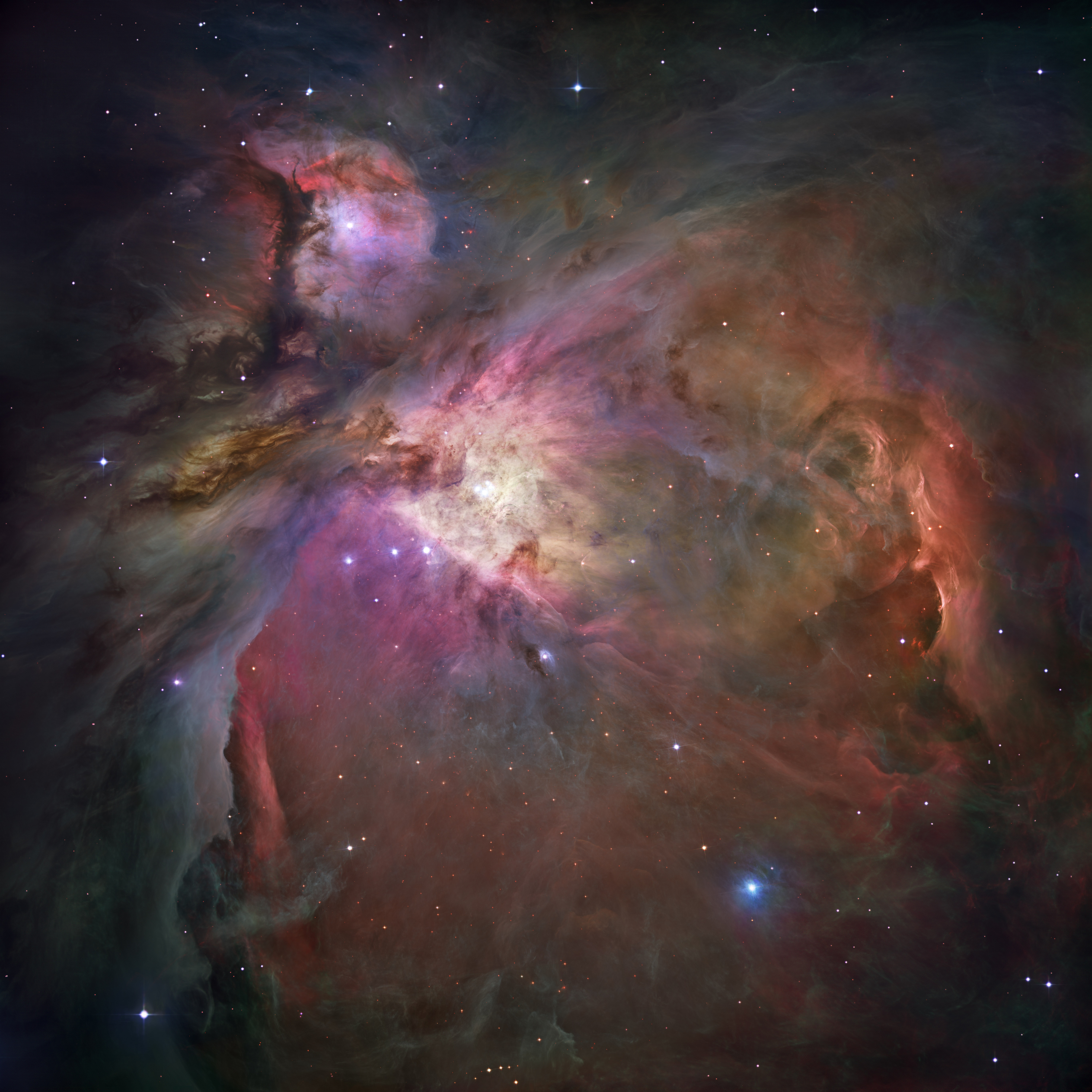 NASA SVS Hubble Panoramic View of Orion Nebula Reveals Thousands of Stars picture