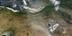 MODIS image of dust over Turkey.