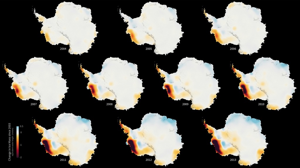 Preview Image for Antarctic Ice Loss 2003-2013