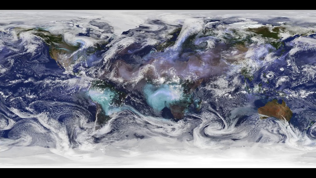 Preview Image for Simulated Clouds and Aerosols