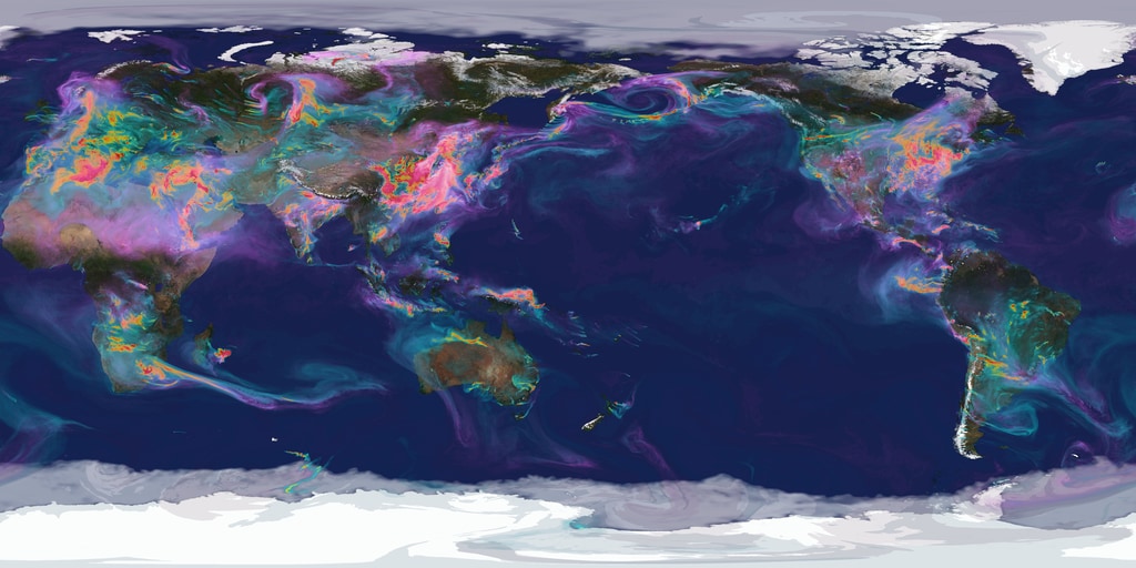 Preview Image for Simulated Sulfur Dioxide and Sulfate Aerosols