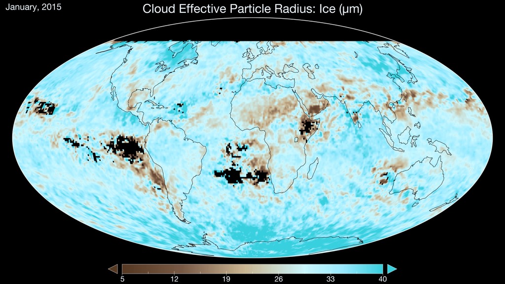 Preview Image for 2015 Monthly Cloud Particle Radius (Aqua/MODIS)