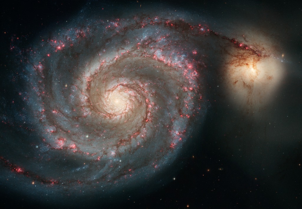 Preview Image for The Whirlpool Galaxy from Hubble