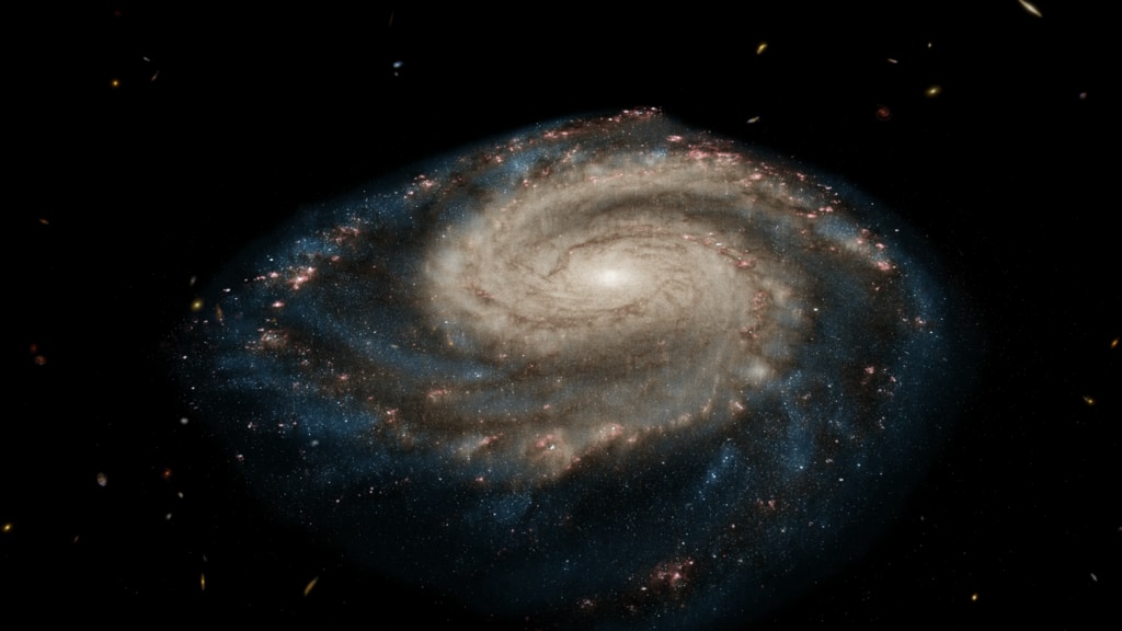 Preview Image for A Flyby of the Whirlpool Galaxy