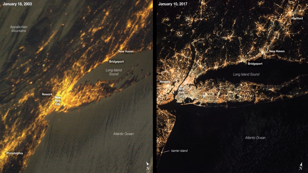 Improvements in ISS Photography—Northeastern United States